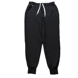 FIGS Tansen Jogger Scrub Pants Mens Medium Short Black Nice